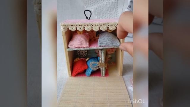 #котики#домик #вязание #крючком #люблювязать #вяжу #игрушки #амигуруми #интерьер #румбокс #миниатюр