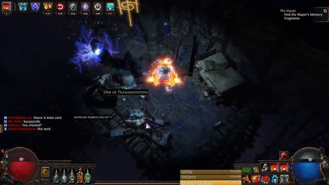 Path Of Exile Минёр Fire Nova Mine Build Мина кольца огня билд