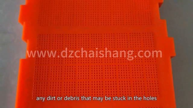 Good Quality Polyweb Polyurethane Plate Mining,inside Vibrating High Frequency Polyurethane PlateOr