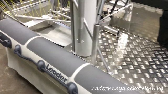 Аэролодка на максималках №2.Аэролодки Nord Shark 480.