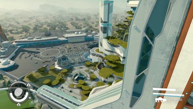 Starfield New Atlantis No Loading Screens