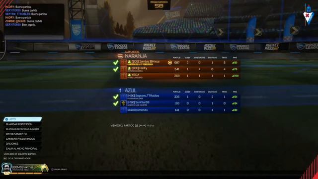 OCTAVOS ESL | ROCKET LEAGUE | SD Eibar 2 - 0 NightSkills B