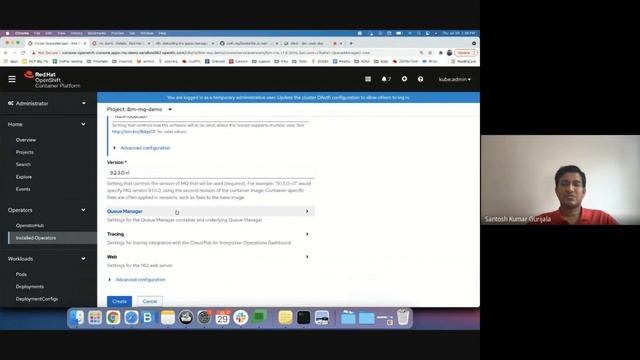 Rehost IBM MQ Queue Manager Onto OpenShift