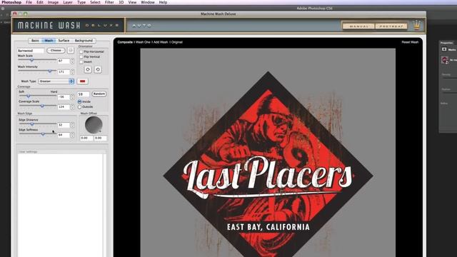 Machine Wash Deluxe - Create Pro Quality Image Texture, Aging And Weathering Effects In Photoshop!