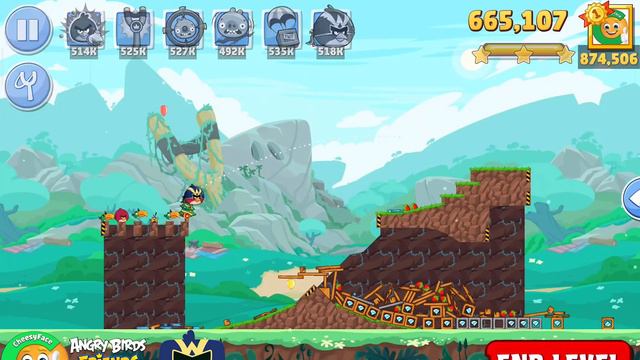 Angry Birds Friends Tournament 1252 Level 12 Power UP