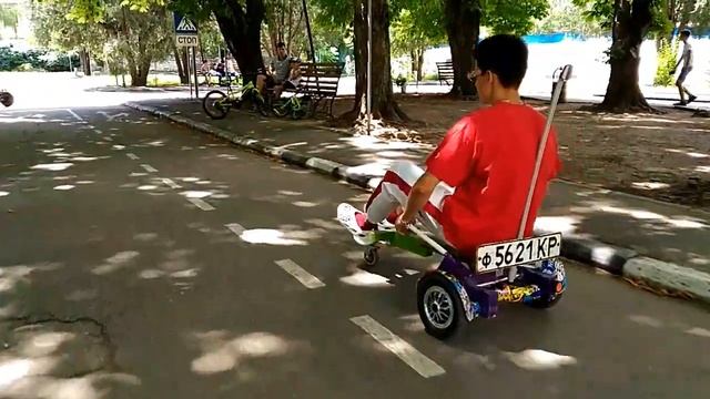 ВЫЕХАЛИ В ПАРК НА ХОВЕРБОРДЕ/ХОВЕРКАРТЕ