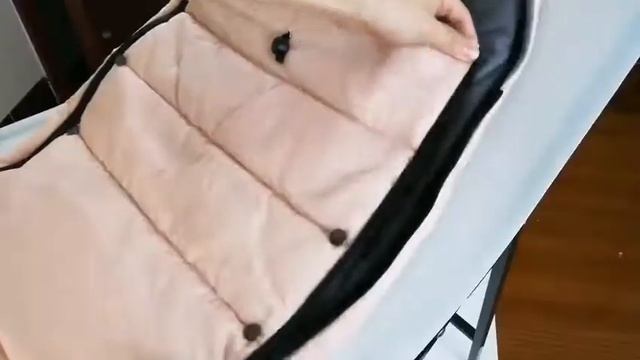 Чехол для ног в детскую коляску ветрозащитный двусторонняя молния Bugaboo Yoyo зимний теплый