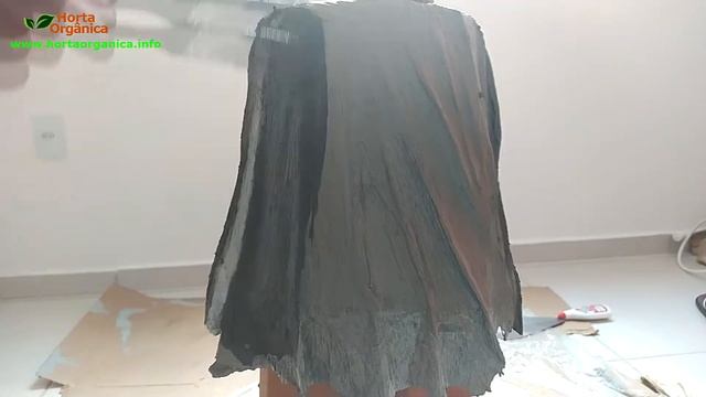 Como Fazer Vaso De Tecido Com Cimento | Como Plantar Em Vaso De Tecido E Cimento