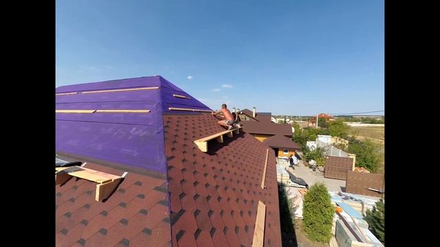 Устройство кровли. Битумная черепица и Металлочерепица