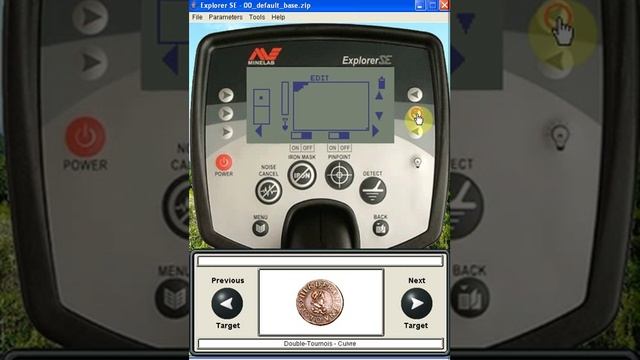 Nastroiiki Minelab Explorer SE.avi