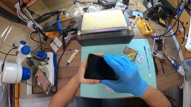 Как заменить дисплей на Samsung Galaxy A71 SM-A715F