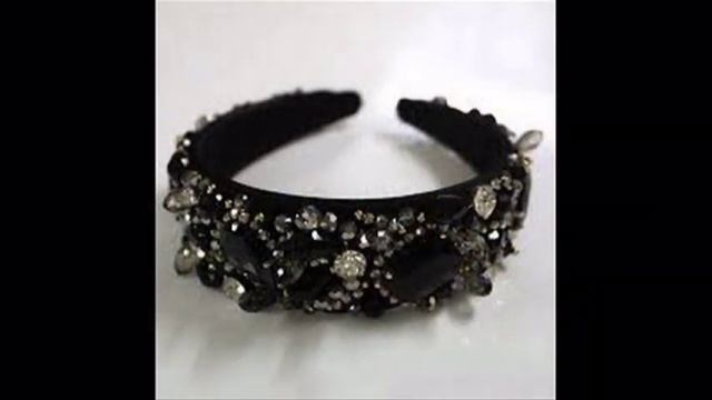 Ободок из бисера и бусин своими рукам