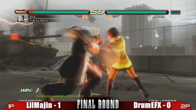 LilMajin (King) Vs DrumEFX (Asuka) Final Round XIV Tekken 6 Top 16