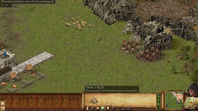 Hard Military Campaign Pt2⭐Stronghold: Definitive Edition  ✅ #LiveStream