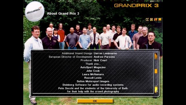 Grand Prix 3 (Credits) (Windows)