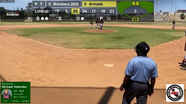 Southern California Bombers 2025 Vs Armada (2021.07.18)