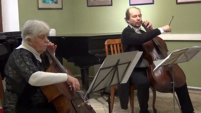 Р.М.Глиэр Дуэты для 2х виолончелей №2 и №10