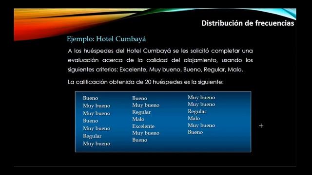 Estadistica Empresarial. Semana 1. Clase 1