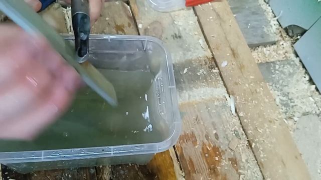 Новый инструмент.Реер в Семеновской технике.Пробуем сырой клен.