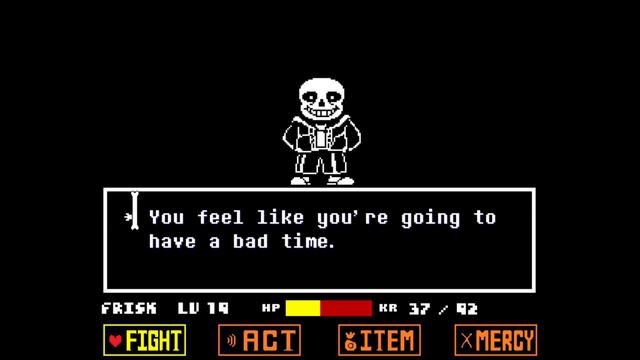 Undertale Hard Mode  Sans Theme