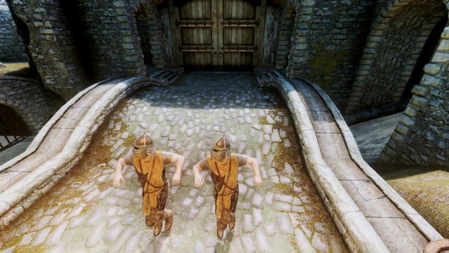 Skyrim   Gangnam Style Dance - YouTube