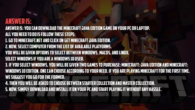 5 Frequently Asked Questions About Minecraft | People Also Ask