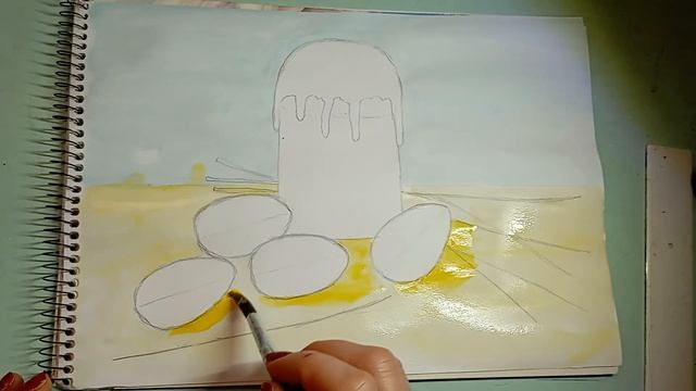 Урок образотворчого мистецтва. Великодня композиція