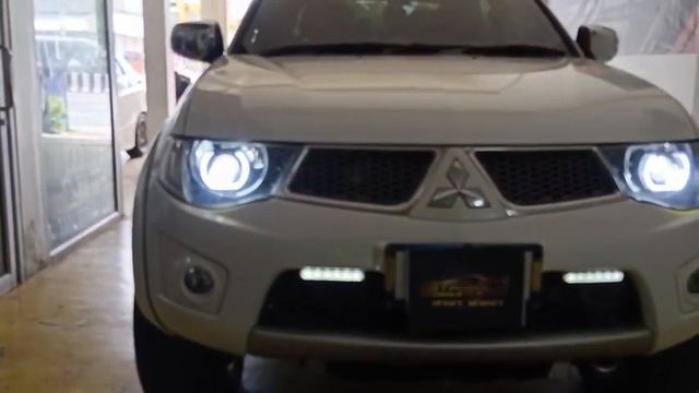 Mitsubishi Triton Upgrade Projector Bi-LED Hella 45w