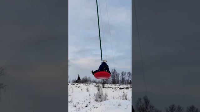 Наш сын летает на ватружке