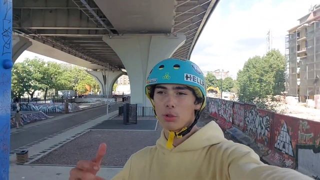 СДЕЛАЛ НЕРЕАЛЬНЫЙ ТРЮК В КРУТЕЙШЕМ СКЕЙТПАРКЕ ГОРОДА???