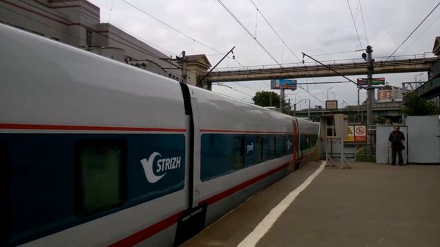 Станция Беговая, МЖД, Электровоз ЭП20 - 004 с поездом 