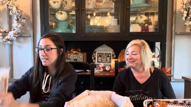 Flosstube #318:Priscilla & Chelsea-The Real Housewives Of Cross Stitch