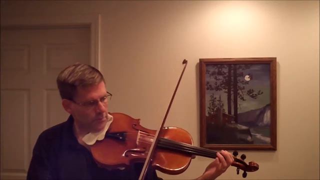 Etude - #14 From Suzuki Viola Book 1, Just The Doubles In 3 Tempos