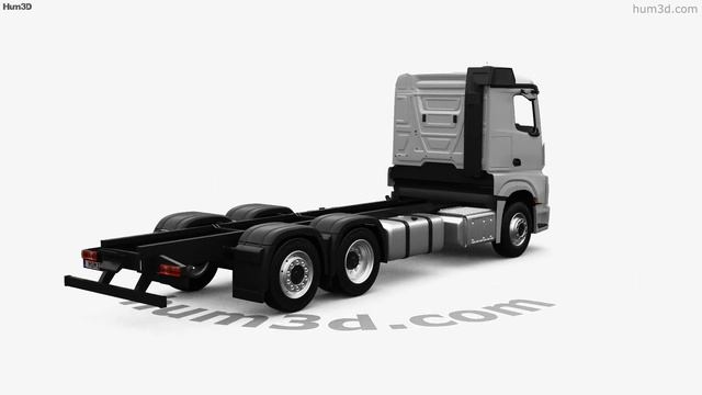 Mercedes Benz Actros L Cab Classic Space 230w Chassis Truck 2023 3D Model By 3DModels.org