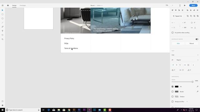 UI Design In Adobe XD | Latest Website User Interface Designing Tutorial