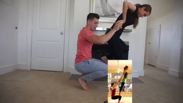 YOGA CHALLENGE WITH MY GIRLFRIEND YANET GARCIA!!