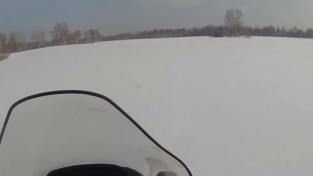 Снегоход тайга варяг 500 обкатка полный ролик с экшн камеры