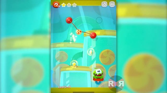 Cut the Rope Remastered - EXPERIMENTS - 3 Stars Walkthrough Gameplay