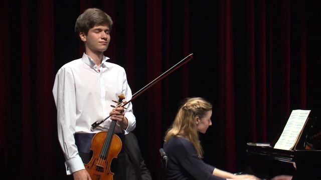 JULIAN WALDER / Menuhin Competition 2018, Senior First Rounds - Day 1
