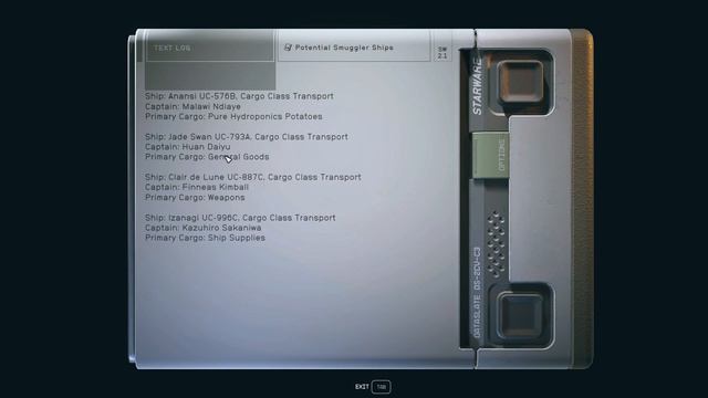 Starfield - Side Missions # 07 – SSNN Terrormorphs Interview – Search And Seizure