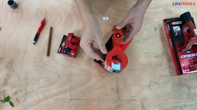 Dao Cắt ống đồng - ống Thép Kiểu Ratchet KS Tools Có Sẵn Tại Unitools| 100% Germany