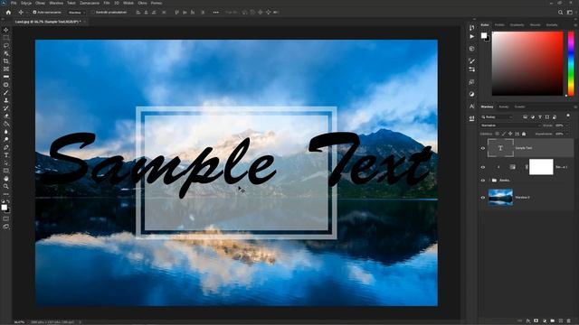 Photoshop - Frames On Many Photos.  Jak Zrobić Ramki Dla Wielu Zdjęć.