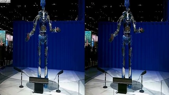 CarsInDepth.com - Hank The Ford Robot In 3D