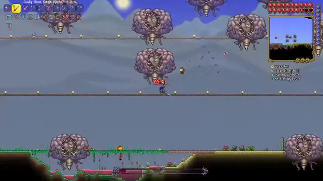 Terraria Fargo's Souls Mod Master Mode + Eternity Mode Brain Of Cthulhu