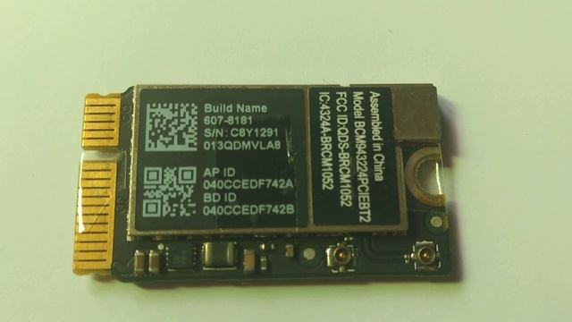 Placa Wifi Macbook Air A1369 A1370 A1465 A1466