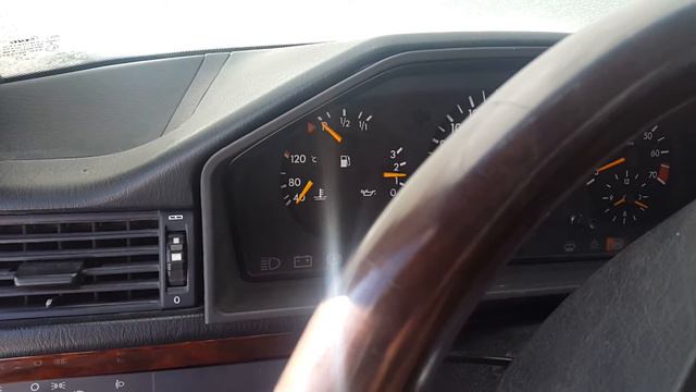 Холодный старт W124 2.8  -16°