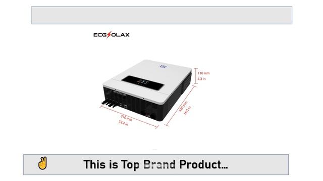ECGSOLAX Solar Hybrid Inverter