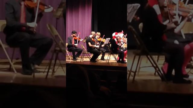 Ben Playing The Violin