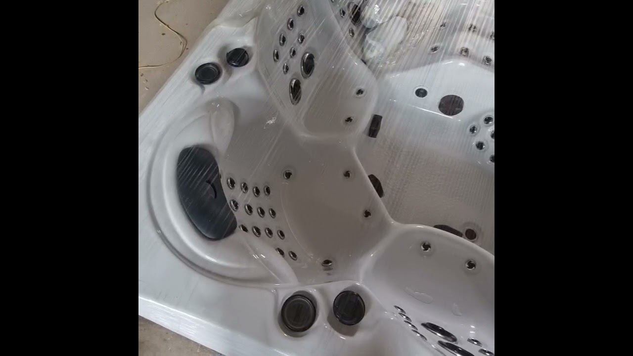 Гидромассажный Спа бассейн джакузи Kingston JCS 85. Установка от Бассейны-спа.рф