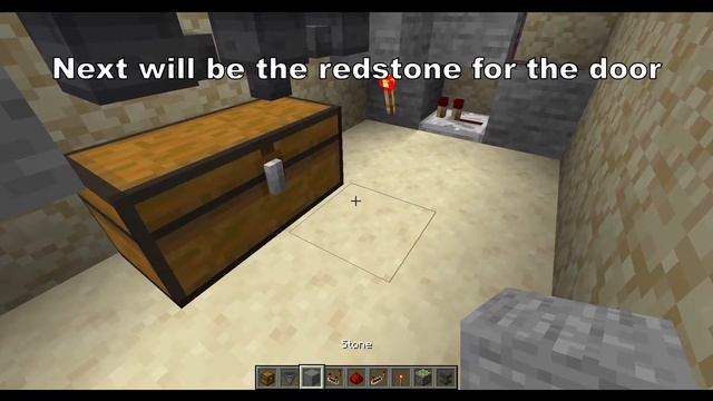 Minecraft - How To Make A Hidden Door That Opens Using Diamonds